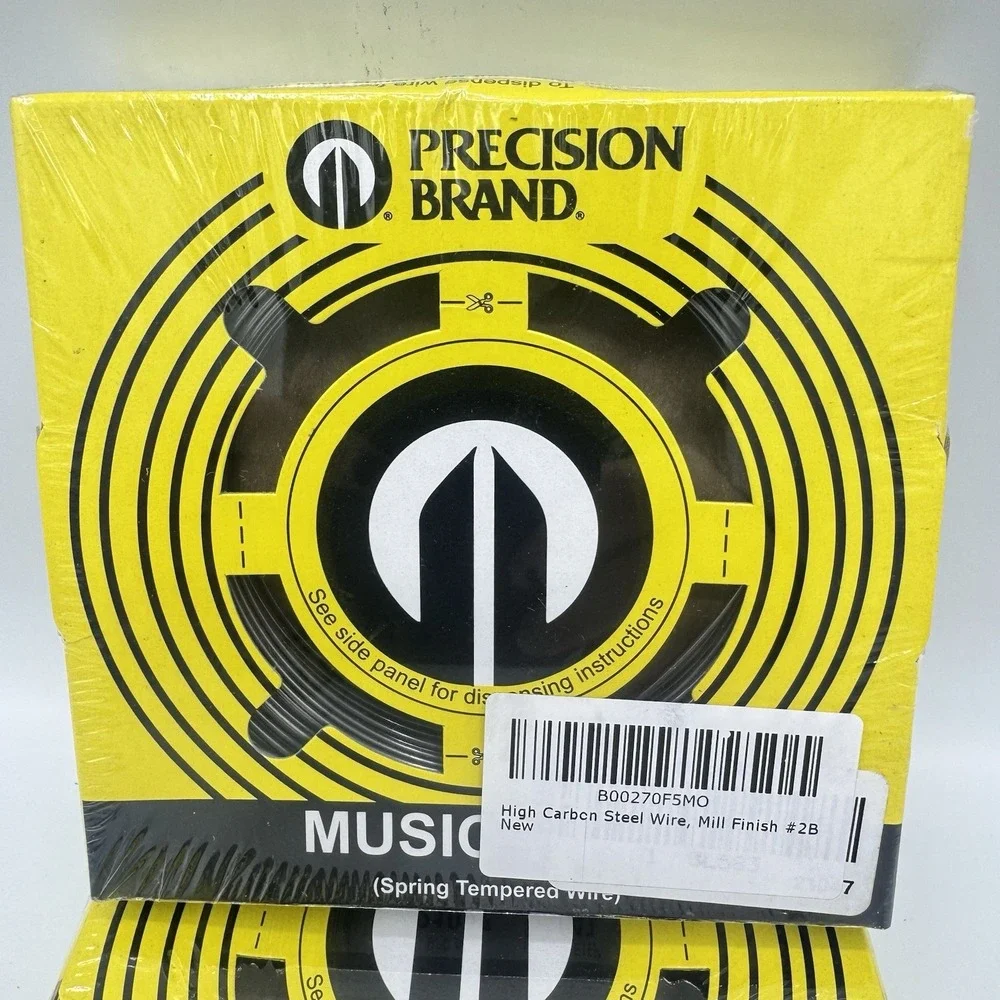 Lot of 3 SEALED Precision Brand 21047 Music Wire .047 Spring Tempered 1 lb Each